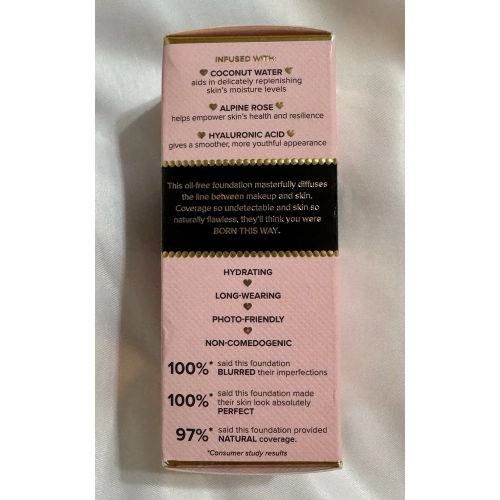 Too Faced‎ Born This Way Medium-To-Full Coverage Foundation Sable 1.0 Fl. Oz.